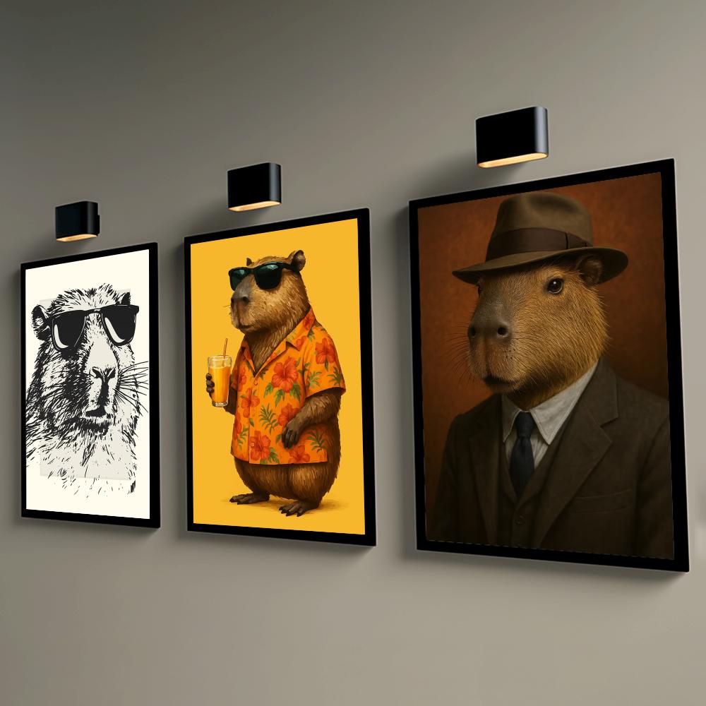 Poster Dinding Cetak Capybara  - Esports Gaming Poster ulasan dan harga